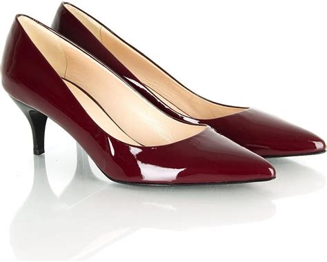 WOMEN'S LUXURY BURGUNDY SHOES 